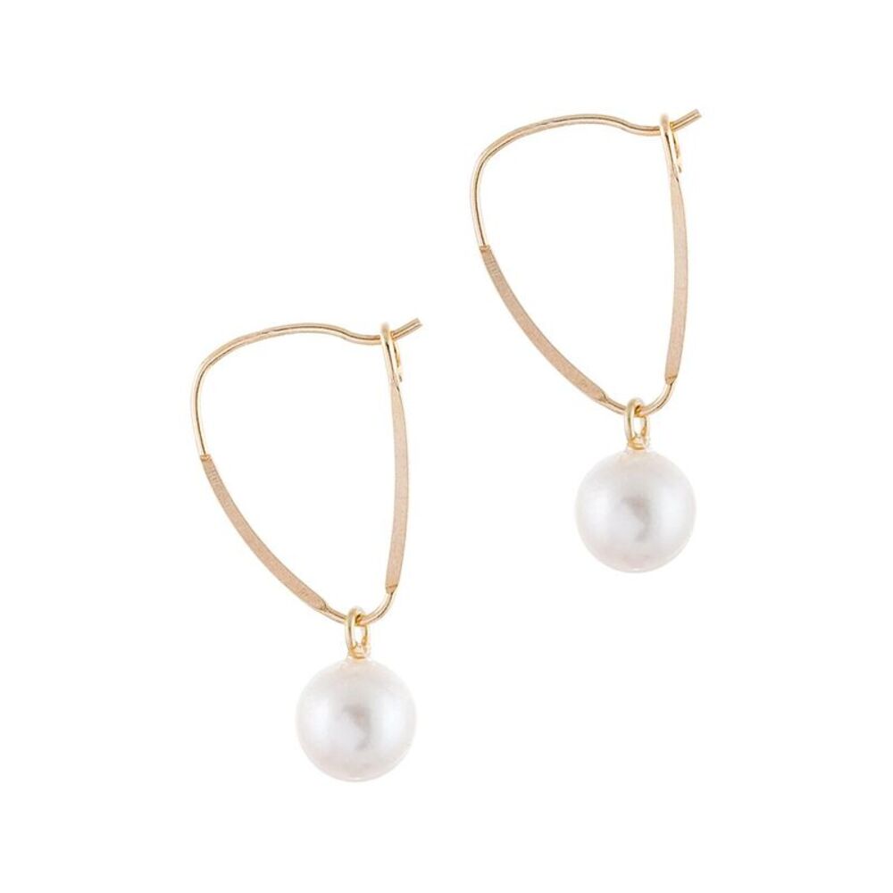Splendid Pearls 14K 6-7Mm Akoya Pearl Earrings
